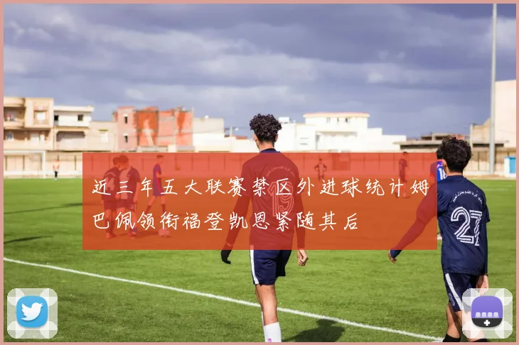 近三年五大联赛禁区外进球统计姆巴佩领衔福登凯恩紧随其后