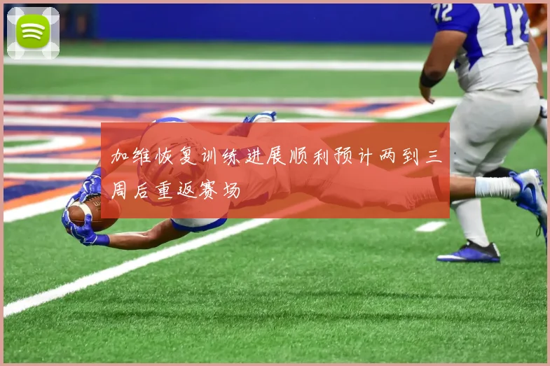 加维恢复训练进展顺利预计两到三周后重返赛场